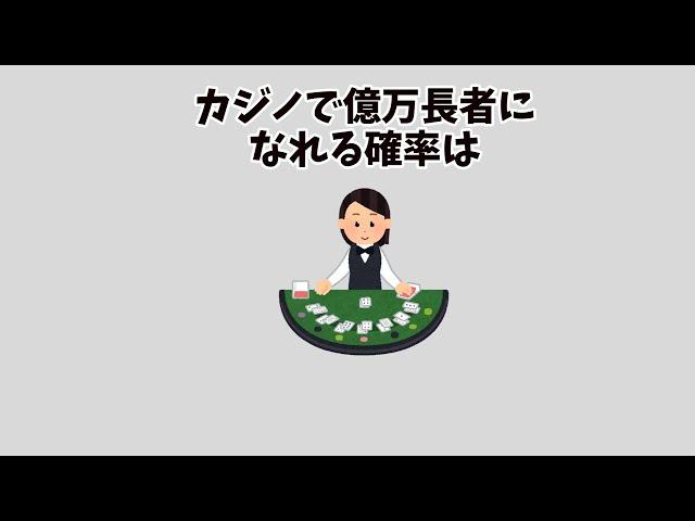 【意外】おもしろすぎる日常の色々な確率【雑学】