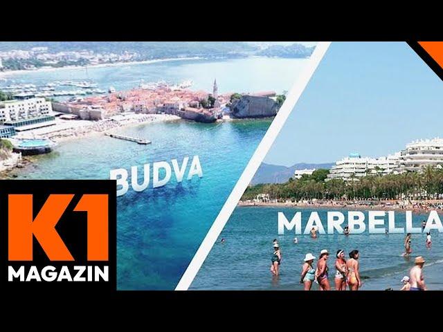 Duell der Urlaubsziele: Budva in Montenegro versus Marbella in Spanien | K1 Magazin | Kabel Eins