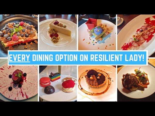 EVERY Dining Option on Virgin Voyages' Resilient Lady! #Ad