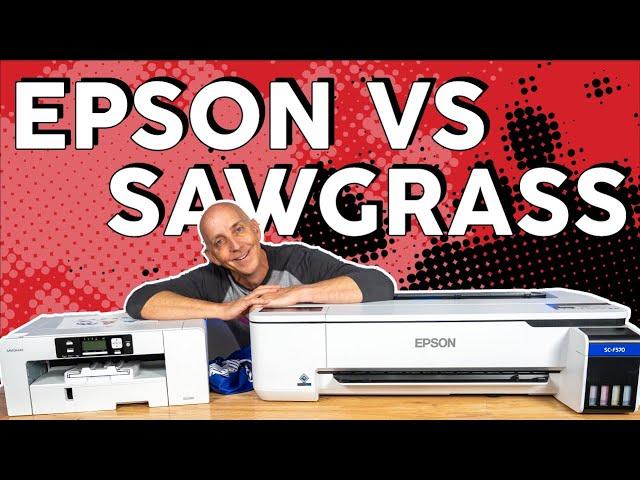 2024 Sublimation Printer Guide: Epson vs. Sawgrass - Which is Right for You?