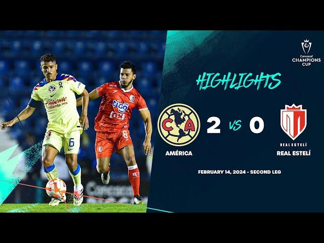 Champions Cup | América 2-0 Real Estelí | Round One ConcaChampions 2024