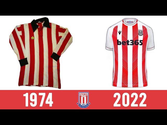 Stoke City Football Kit History | 1970-2022