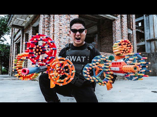 LTT Game Nerf War : Warriors SEAL X Nerf Guns Fight Crime Mr Zero The Money Heist Showdown! 