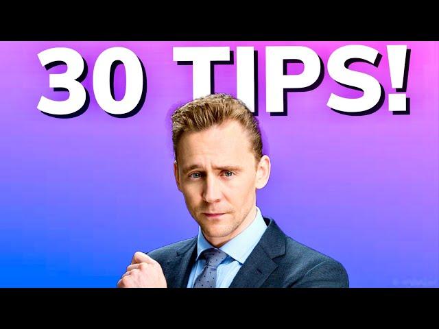 30 ACTING TIPS | Acting Advice