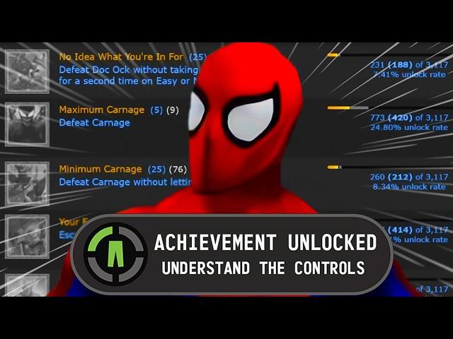 Spider-Man PS1 but it has Achievements