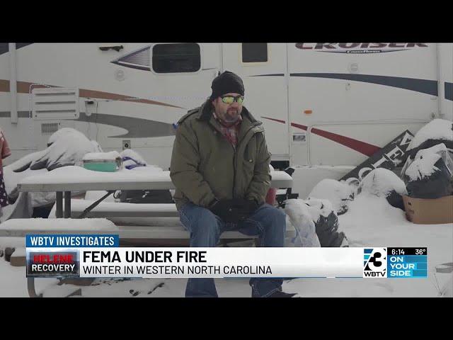 FEMA under fire: Winter in western North Carolina