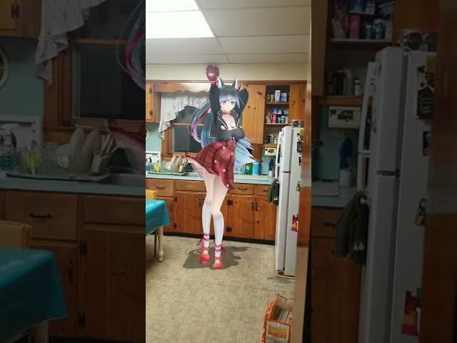 Yuki the Fox Dances in The Kitchen( Kawaii Peek)