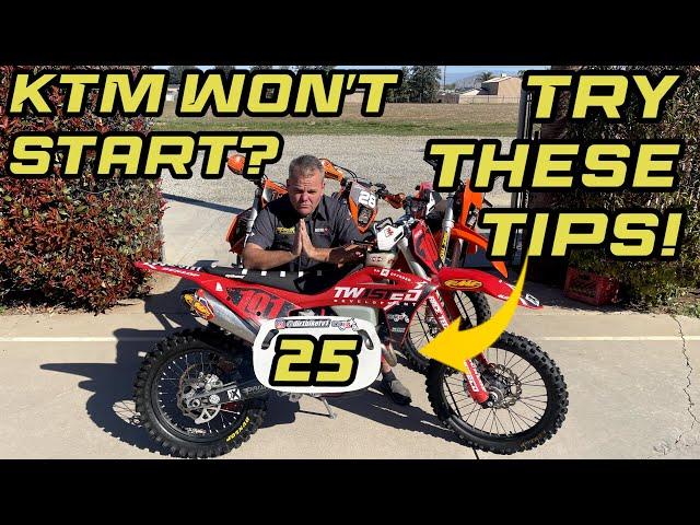 KTM Won't Start? 25 Ways to Fix your Bike!