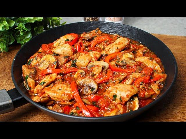 I have never eaten such delicious chicken! Easy and quick recipe!