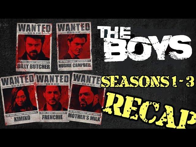 The Boys Seasons 1, 2, and 3 Recap!