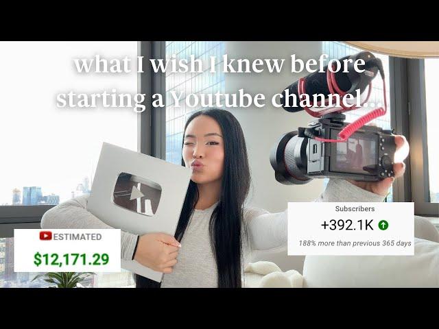 how to start & grow a *successful* Youtube Channel in 2024 | secret growth tips, what I wish I knew