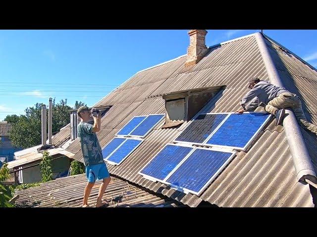 Cheap Giant Solar Power station DIY