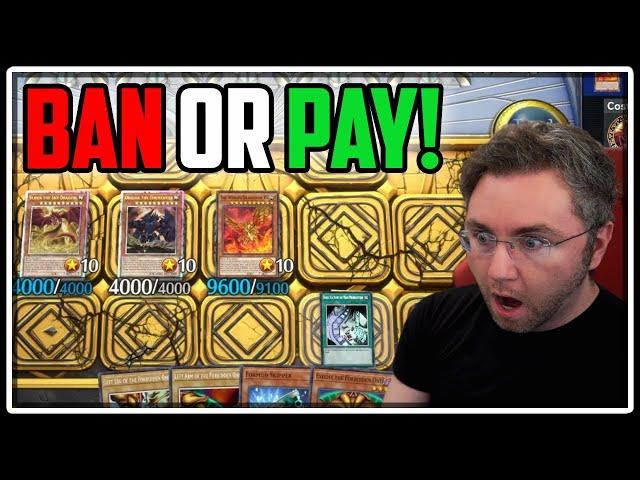 ALL THREE EGYPTIAN GODS in One Duel! Ban or Pay! Ep. 5!