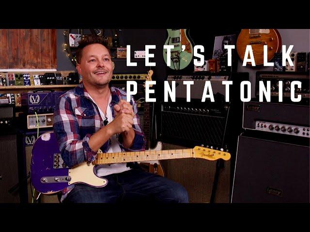 Let's talk Pentatonic - How do I use them? Part 1 - Smoothie Time Jam Track Lesson