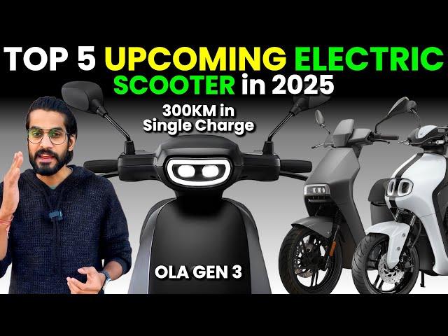 TOP 5 UPCOMING ELECTRIC SCOOTER IN 2025 | OLA GEN 3 | ELECTRIC SCOOTER in India | ABHISHEK MOTO