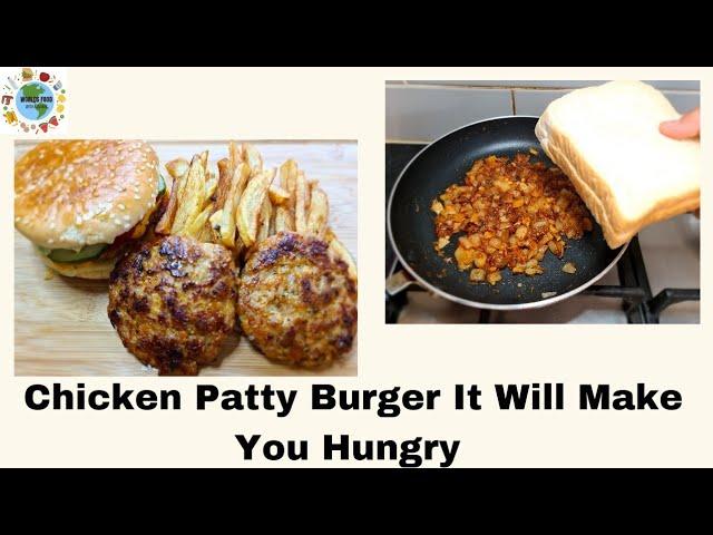 Chicken Patty Burger It Will Make You Hungry || Maham's Cooking,Vlog In Uk