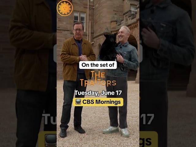 Take a tour of “The Traitors” castle #shorts