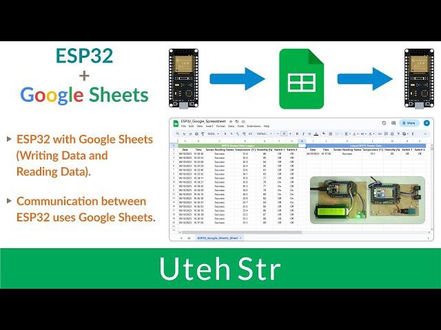 Arduino IDE + ESP32 + Google Sheets | ESP32 with Google Sheets (Writing Data and Reading Data)