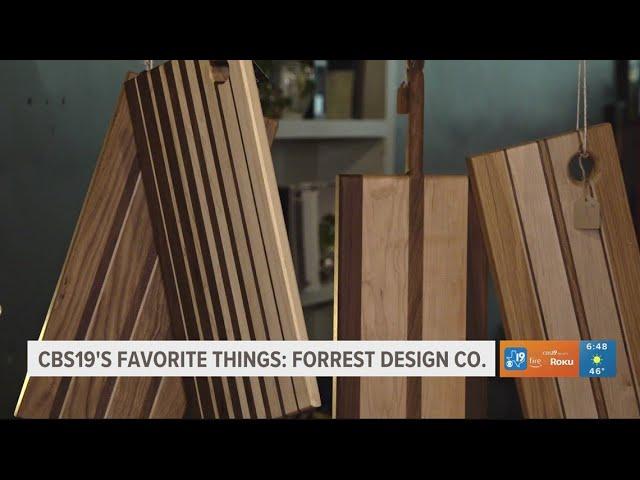 CBS19's FAVORITE THINGS: Charcuterie board from Forrest Design Co. in Jacksonville