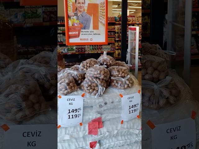 ABD'den ithal cevizler Migros mağazalarında Menşei: Türkiye etiketleriyle satılıyor!