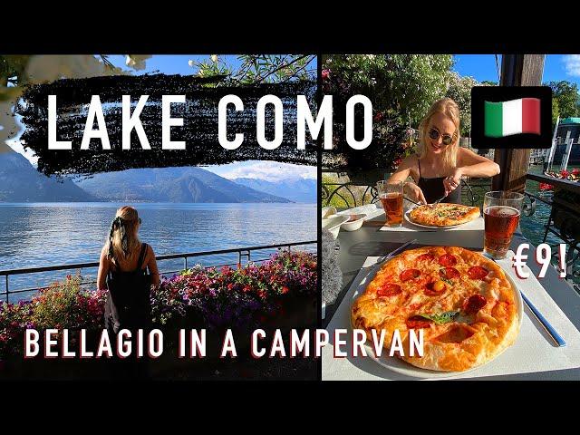 LAKE COMO in a Campervan - Exploring Bellagio Italy