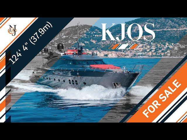 KJOS for Sale | 124' 4" (37.9m) Palmer Johnson Yacht for Sale | N&J Yacht Tour