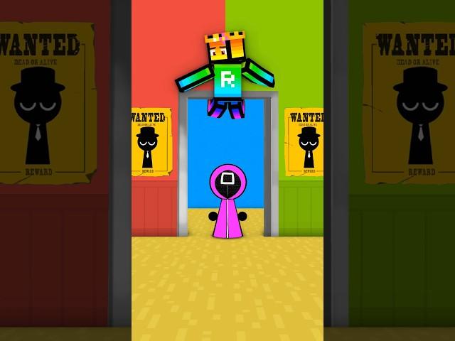 Incredibox Sprunki - Complex Scan Run Challenge Squid Game