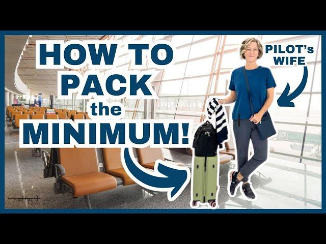 How to Pack the Minimum in a Carry-On Suitcase