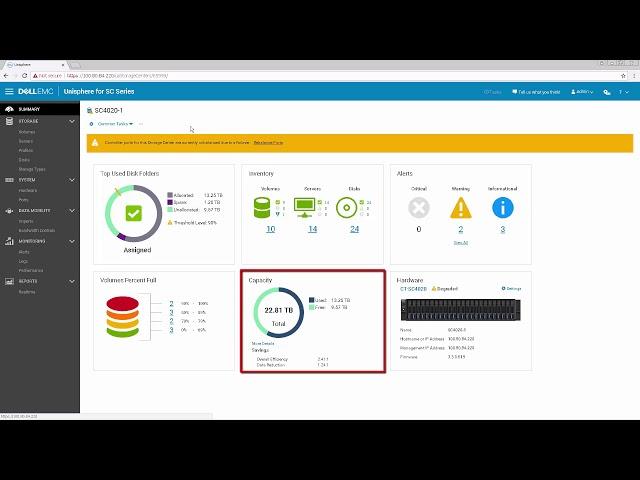 Copy of Dell EMC Unisphere for SC Series Storage_