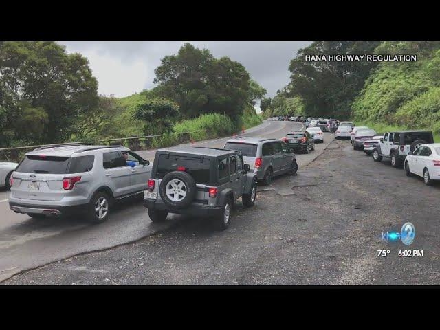 Road to Hana overcrowding