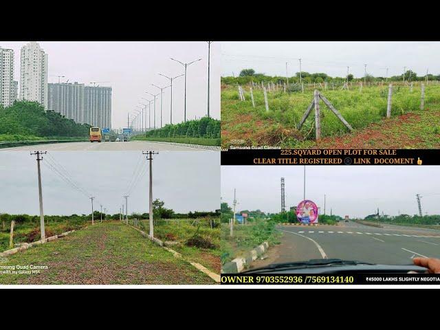 PLOT SALE IN HYDERABAD to ZAHEERABAD  REGISTERED PLOT  SALE ₹45 LAKHS