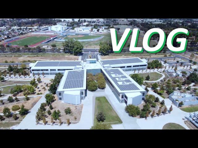 유학생 VLOG | 버스타고 첫 등교| 미국 캠퍼스 | 다람쥐 | 드론