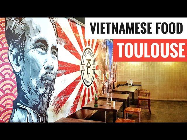 Toulouse Foodseeing  Vietnamese Restaurant Le Kiosque Péri  Traveling France