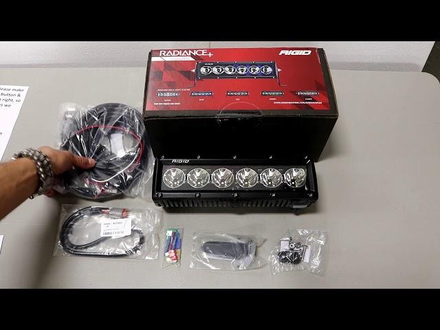 Rigid Industries  Radiance+ LED Light Bars : What's in the box ? #HardRacing #RigidIndustries