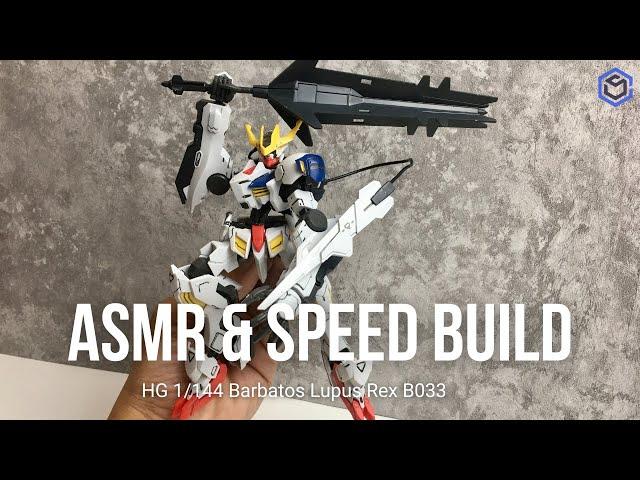 ASMR & Speed Build Barbatos Lupus Rex by Daban Model | ASMR Build | Speed Build | Model kit by Daban