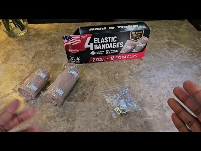 Premium Elastic Ace Bandage Wrap Unboxing and Review