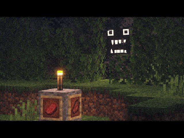 ОНО ПРЯЧЕТСЯ В КУСТАХ В МАЙНКРАФТ THE FACE IN BUSHES TREVOR HENDERSON ВЫЖИВАНИЕ MINECRAFT SCP