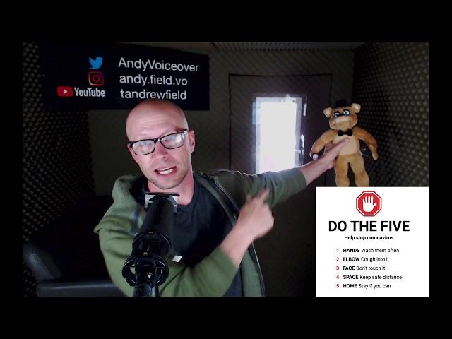 Shoutout to Rizzuto Elementary School from FNAF Voice Actor Andy Field