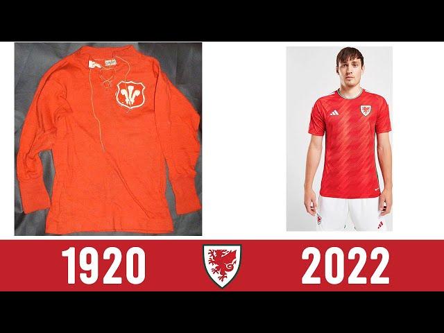 Wales Football Kit History