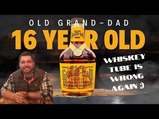 Old Grand Dad 16 year bourbon review - A divisive pour!