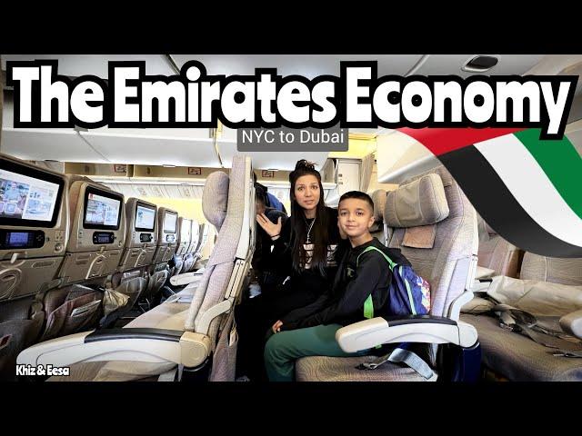 Emirates Economy Experience on Boeing 777-300ER from New York to Dubai #travel #flight @emirates