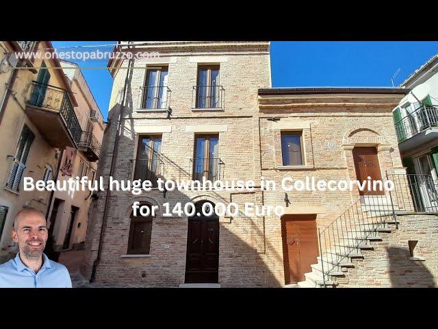 Maze-Like Huge Townhouse in Collecorvino Abruzzo Italy | Virtual Property Tour