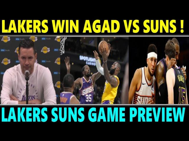 JUST IN: Lakers WIN AGAD vs SUNS! Lakers vs PHOENIX GAME PREVIEW LLAMADO