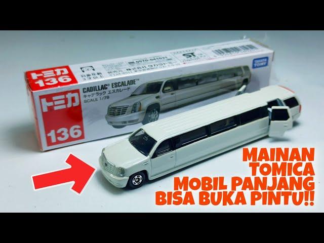 Tomica Long Cadillac Escalade | Mainan Tomica Mobil Panjang Bisa Buka Pintu!