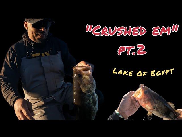 (Lake Of Egypt) I Crushed EM" Winter Fishing Pt.2