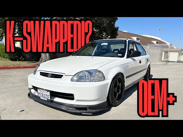 Building a K-swapped OEM+ 4 door Civic!!