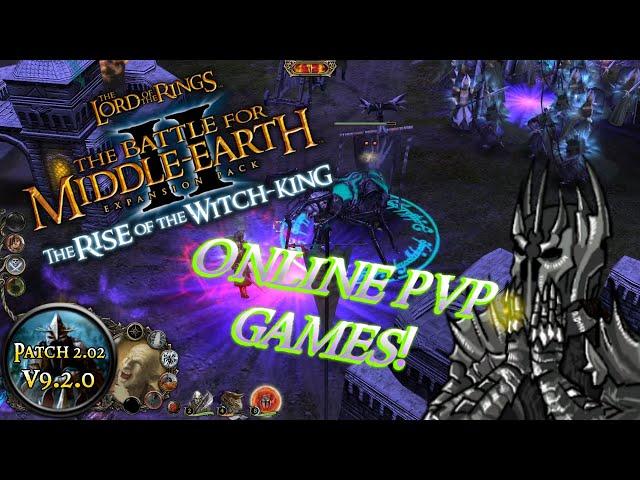 LOTR BFME2 ROTWK Patch 2.02 Multiplayer Games! [Sep. 18, 2024]