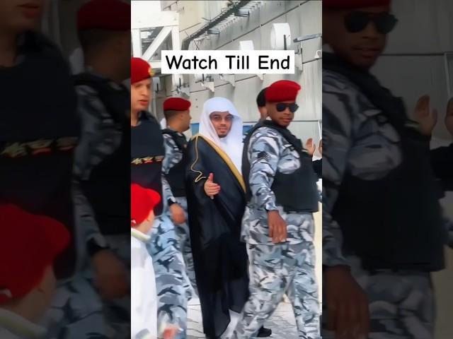 Watch Till End | Sheikh Yasser Al Dosari Beautiful Video  #islamicreels #bayan #allahhuakbar
