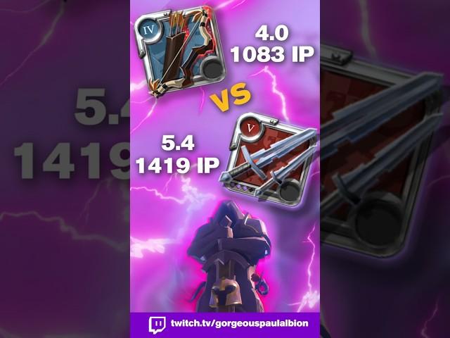 T4 Vs T8 Dualswords! | #gorgeouspaulalbion on #twitch  #albiononline