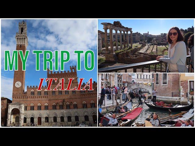 My Solo Trip To Italy || Viaggio in Italia (Travel Vlog)